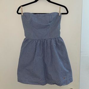 Gingham size L “Hollister” sleeveless dress
